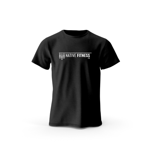 3 Feather NativeFitness.org T-shirt
