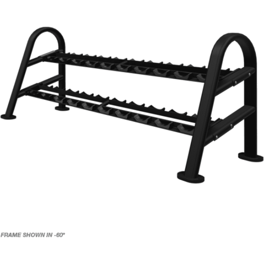 INSTINCT 2 TIER DUMBBELL RACK (10 PAIR)